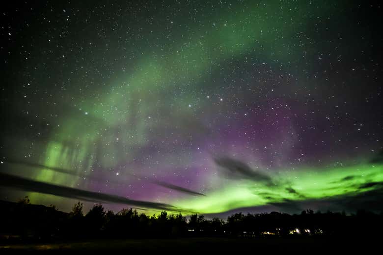 Northern Lights in Akureyri