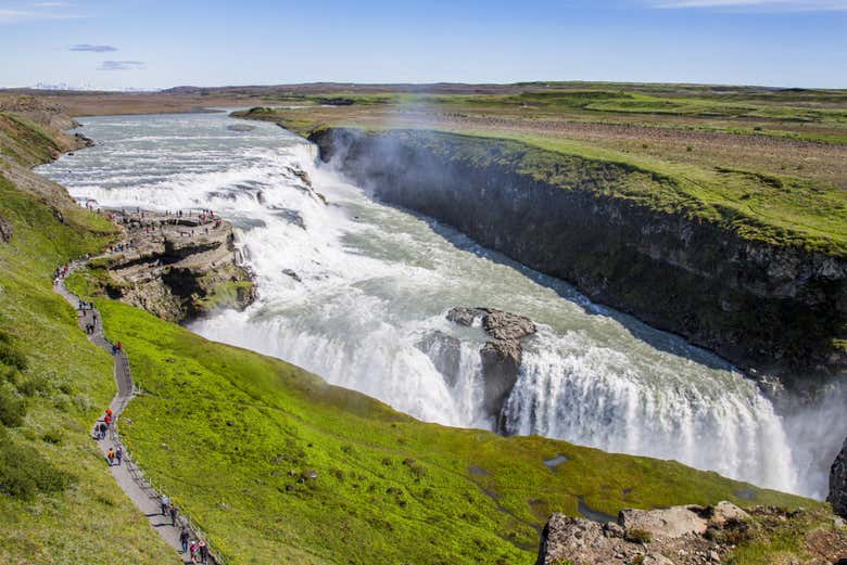 Gullfoss Waterfall