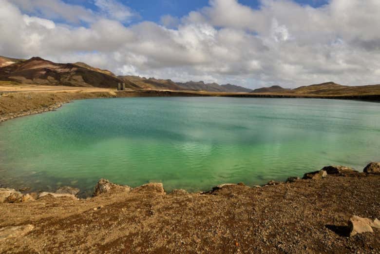 Grænavatn Lake