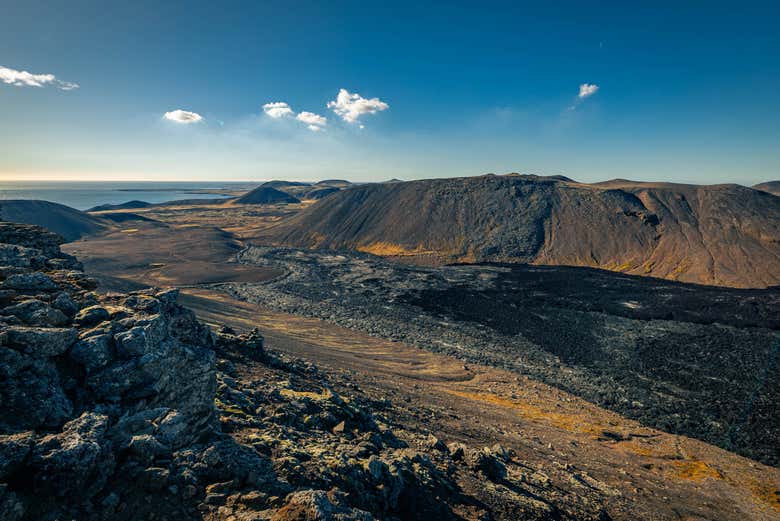 Admire volcanic landscapes