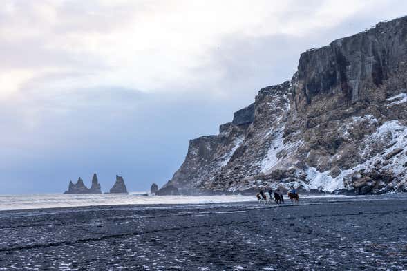 Black Sand Beach Horse Riding Tour
